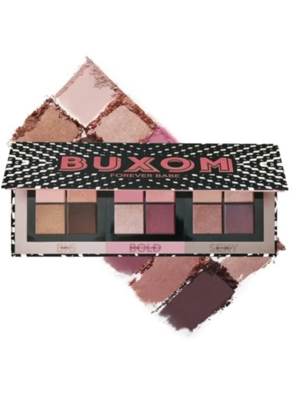 Buxom Forever Babe Eyeshadow Palette (12 Pan) ~ Pinks & Bronze 0.4oz NIB